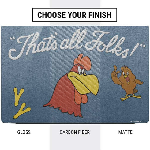 Looney Tunes Foghorn Leghorn Thats All Folks Dell Vostro Skin