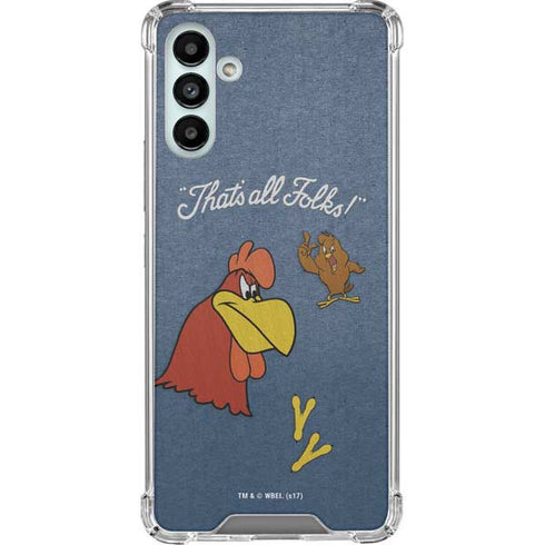 Looney Tunes Foghorn Leghorn Thats All Folks Galaxy A13 5G Clear Case