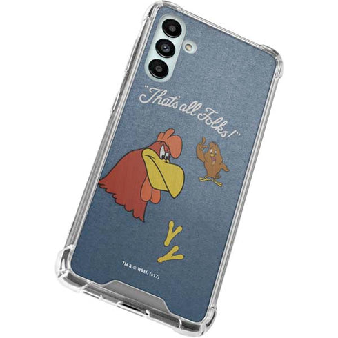 Looney Tunes Foghorn Leghorn Thats All Folks Galaxy A13 5G Clear Case