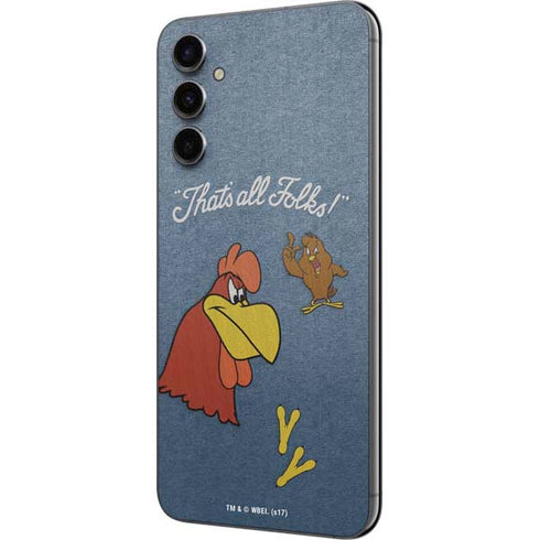 Looney Tunes Foghorn Leghorn Thats All Folks Galaxy A14 5G Skin