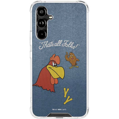 Looney Tunes Foghorn Leghorn Thats All Folks Galaxy A54 5G Clear Case