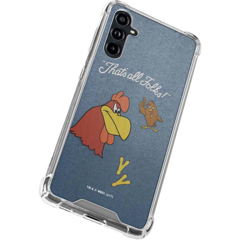 Looney Tunes Foghorn Leghorn Thats All Folks Galaxy A54 5G Clear Case