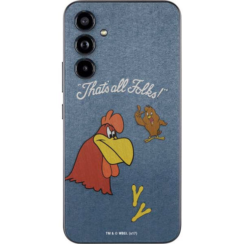 Looney Tunes Foghorn Leghorn Thats All Folks Galaxy A54 5G Skin