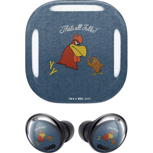 Looney Tunes Foghorn Leghorn Thats All Folks Galaxy Buds Pro Skin