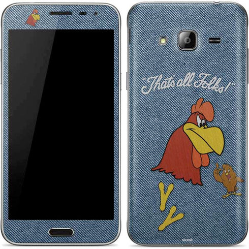 Looney Tunes Foghorn Leghorn Thats All Folks Galaxy J3 Skin