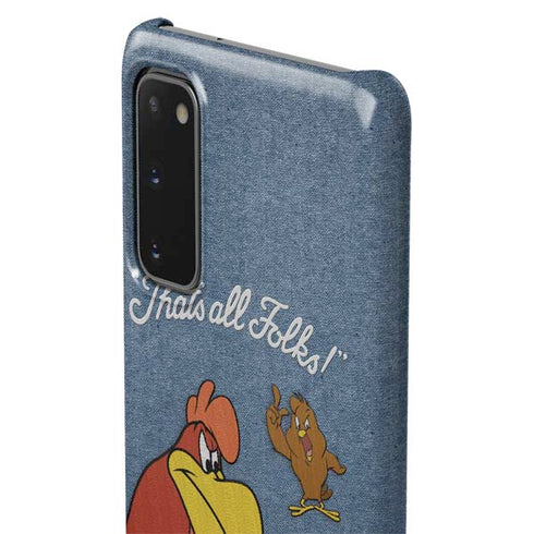 Looney Tunes Foghorn Leghorn Thats All Folks Galaxy S20 Lite Case