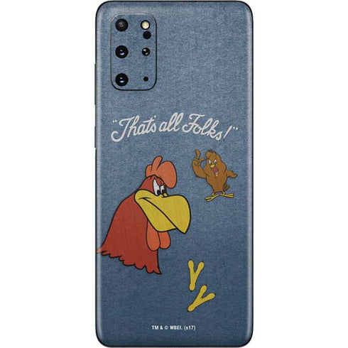 Looney Tunes Foghorn Leghorn Thats All Folks Galaxy S20 Plus Skin