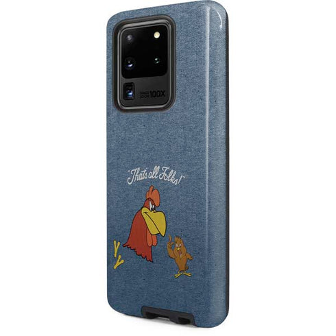 Looney Tunes Foghorn Leghorn Thats All Folks Galaxy S20 Ultra 5G Pro Case