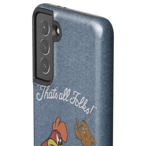 Looney Tunes Foghorn Leghorn Thats All Folks Galaxy S21 5G Pro Case