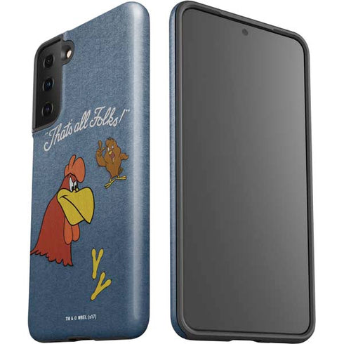 Looney Tunes Foghorn Leghorn Thats All Folks Galaxy S21 Plus 5G Pro Case