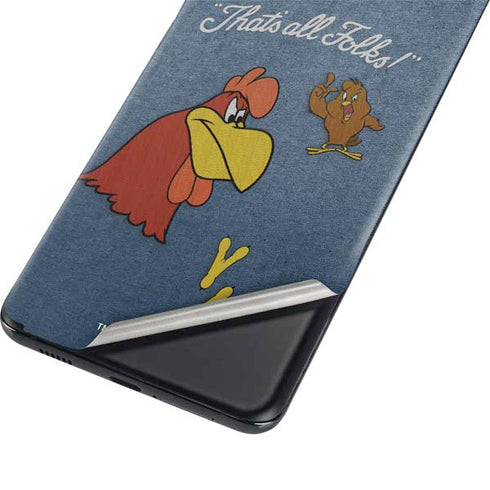 Looney Tunes Foghorn Leghorn Thats All Folks Galaxy S21 Plus 5G Skin