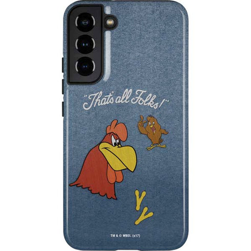 Looney Tunes Foghorn Leghorn Thats All Folks Galaxy S22 Plus Pro Case