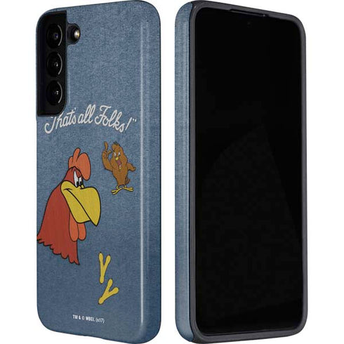 Looney Tunes Foghorn Leghorn Thats All Folks Galaxy S22 Plus Pro Case