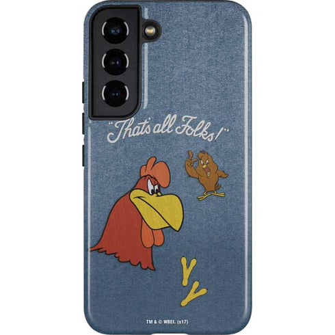 Looney Tunes Foghorn Leghorn Thats All Folks Galaxy S22 Pro Case