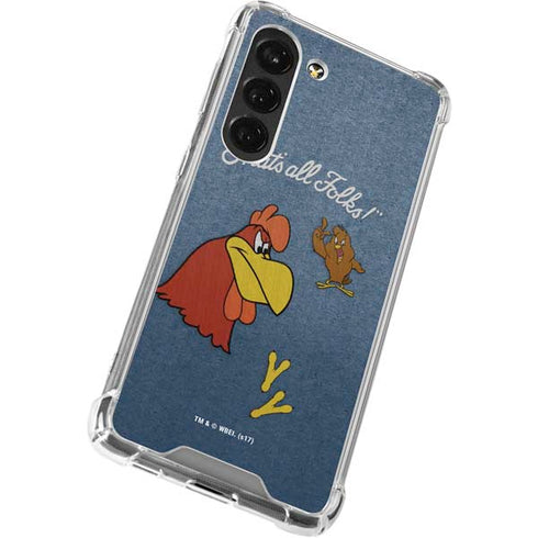 Looney Tunes Foghorn Leghorn Thats All Folks Galaxy S23 Clear Case