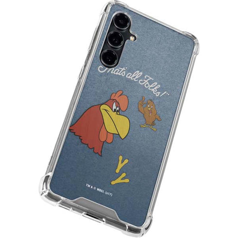 Looney Tunes Foghorn Leghorn Thats All Folks Galaxy S23 FE Clear Case