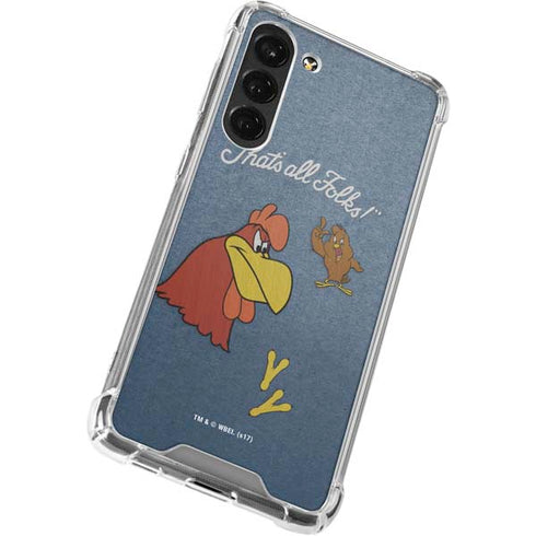 Looney Tunes Foghorn Leghorn Thats All Folks Galaxy S23 Plus Clear Case