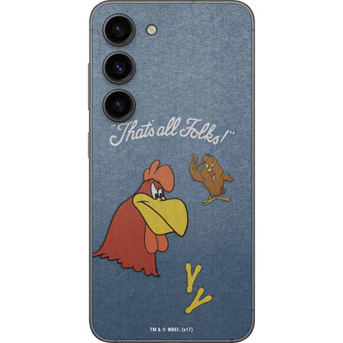 Looney Tunes Foghorn Leghorn Thats All Folks Galaxy S23 Skin