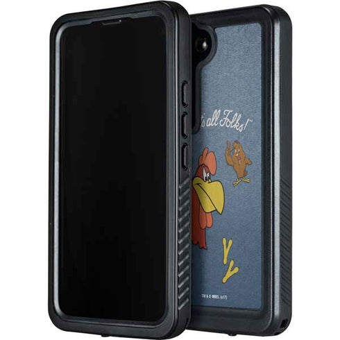 Looney Tunes Foghorn Leghorn Thats All Folks Galaxy S23 Waterproof Case