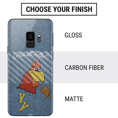 Looney Tunes Foghorn Leghorn Thats All Folks Galaxy S9 Skin