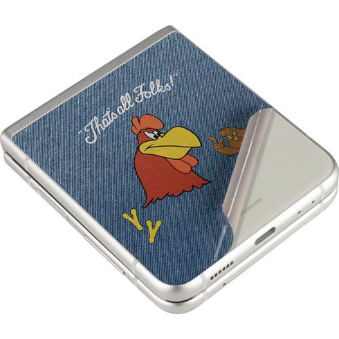 Looney Tunes Foghorn Leghorn Thats All Folks Galaxy Z Flip3 5G Skin