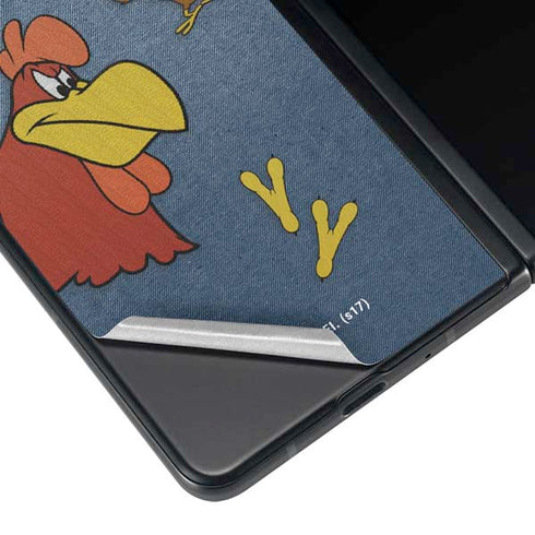 Looney Tunes Foghorn Leghorn Thats All Folks Galaxy Z Fold4 5G Skin