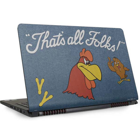 Looney Tunes Foghorn Leghorn Thats All Folks Dell Inspiron Skin