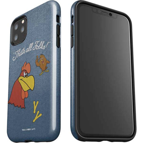 Looney Tunes Foghorn Leghorn Thats All Folks iPhone 11 Pro Max Impact Case