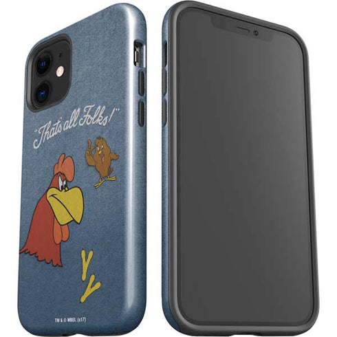 Looney Tunes Foghorn Leghorn Thats All Folks iPhone 12 Mini Impact Case