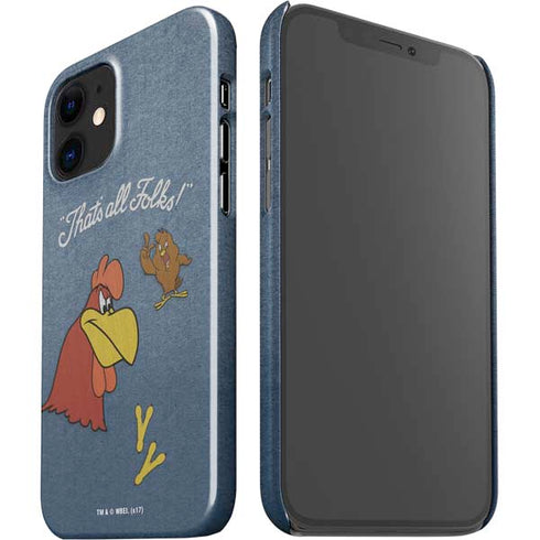 Looney Tunes Foghorn Leghorn Thats All Folks iPhone 12 Mini Lite Case