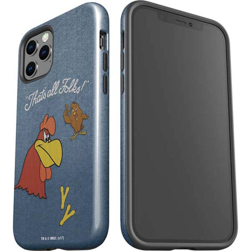 Looney Tunes Foghorn Leghorn Thats All Folks iPhone 12 Pro Impact Case
