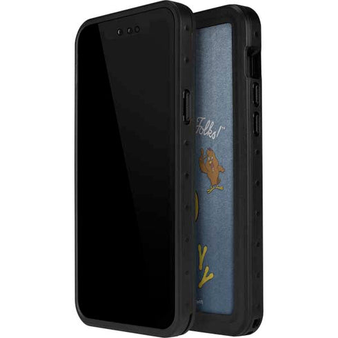 Looney Tunes Foghorn Leghorn Thats All Folks iPhone 12 Pro Waterproof Case