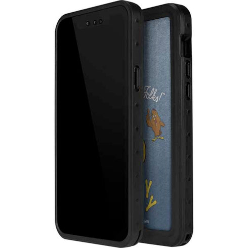 Looney Tunes Foghorn Leghorn Thats All Folks iPhone 12 Waterproof Case