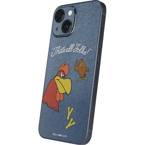 Looney Tunes Foghorn Leghorn Thats All Folks iPhone 13 Mini Skin