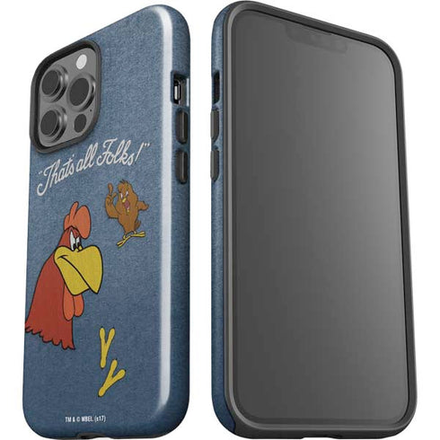 Looney Tunes Foghorn Leghorn Thats All Folks iPhone 13 Pro Max Impact Case