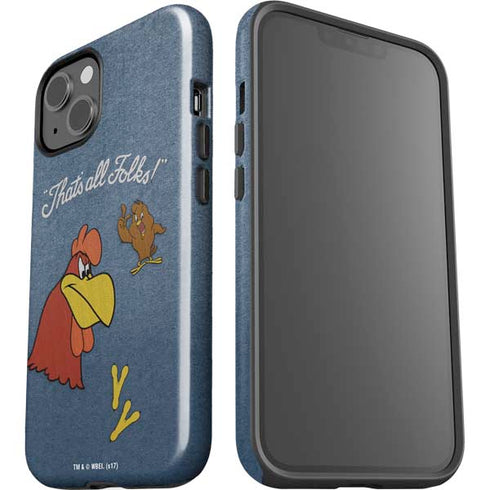 Looney Tunes Foghorn Leghorn Thats All Folks iPhone 14 Plus Impact Case