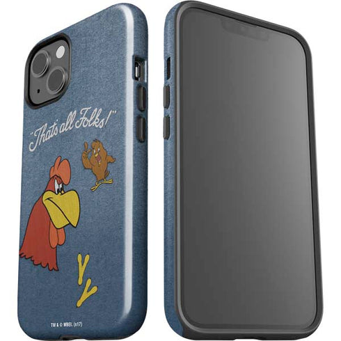 Looney Tunes Foghorn Leghorn Thats All Folks iPhone 14 Impact Case