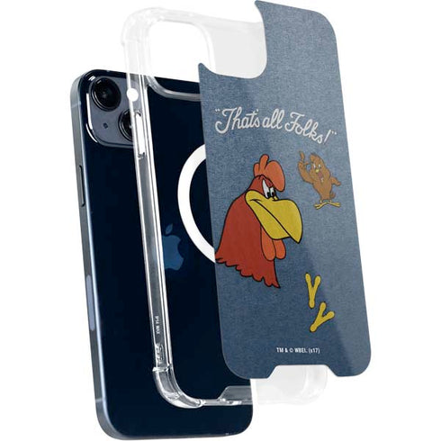 Looney Tunes Foghorn Leghorn Thats All Folks iPhone 14 Plus MagSafe Case