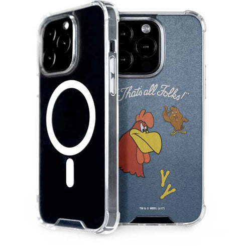Looney Tunes Foghorn Leghorn Thats All Folks iPhone 14 Pro MagSafe Case