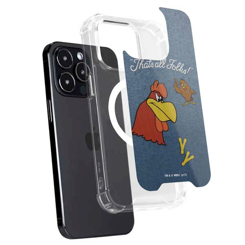 Looney Tunes Foghorn Leghorn Thats All Folks iPhone 15 Pro Max MagSafe Case