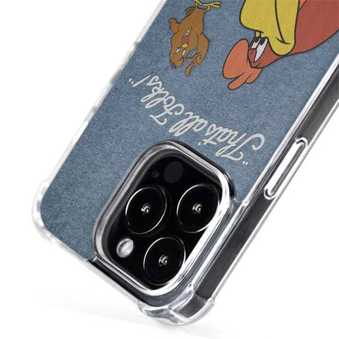 Looney Tunes Foghorn Leghorn Thats All Folks iPhone 15 Pro Max MagSafe Case