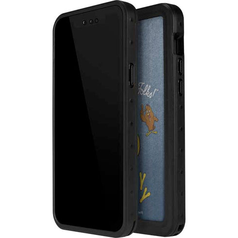 Looney Tunes Foghorn Leghorn Thats All Folks iPhone 15 Waterproof Case