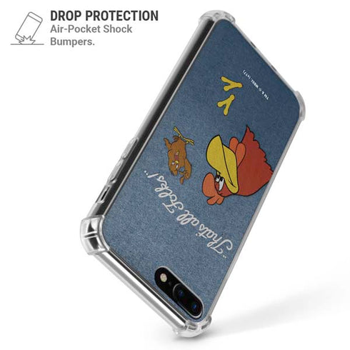 Looney Tunes Foghorn Leghorn Thats All Folks iPhone 7/8 Plus Clear Case
