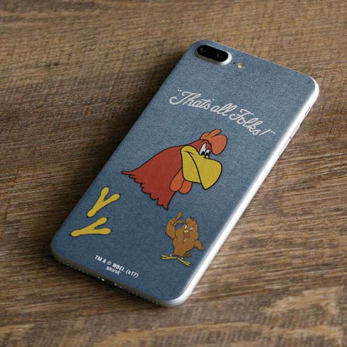 Looney Tunes Foghorn Leghorn Thats All Folks iPhone 7 Plus Skin