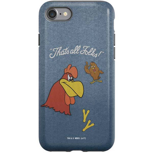 Looney Tunes Foghorn Leghorn Thats All Folks iPhone SE (2nd & 3rd Gen) Pro Case