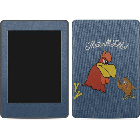 Looney Tunes Foghorn Leghorn Thats All Folks Amazon Kindle Skin