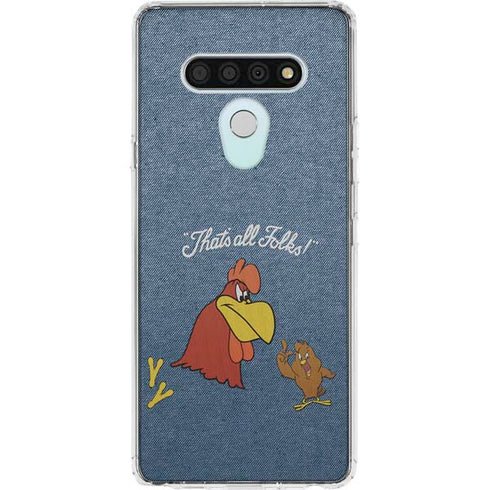 Looney Tunes Foghorn Leghorn Thats All Folks LG Stylo 6 Clear Case