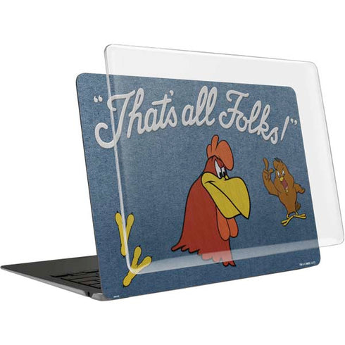 Looney Tunes Foghorn Leghorn Thats All Folks MacBook Air 13in M1 (2021) Case plus Skin