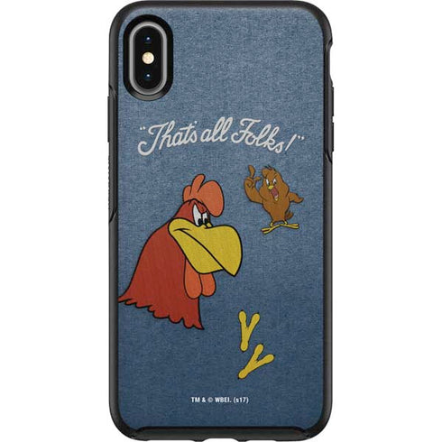 Looney Tunes Foghorn Leghorn Thats All Folks Otterbox Symmetry iPhone Skin