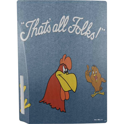 Looney Tunes Foghorn Leghorn Thats All Folks PS5 Console Skin